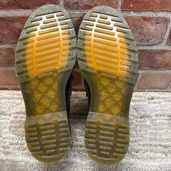 Dr martens Adrian snaffle leather cherry red loafers women Sz 7 - Picture 7 of 14